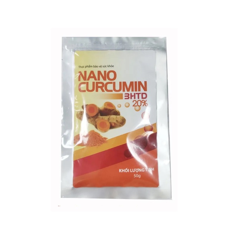 Nano Curcumin 3HTD 20% – Bột nghệ nano nguyên chất, 50g